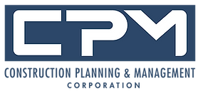 A logo of the cpm corporation.