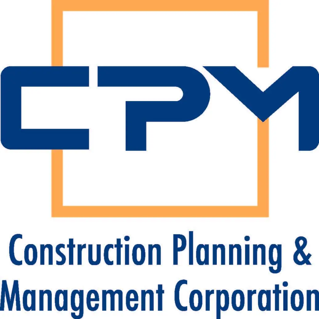 A construction planning and management corporation logo.